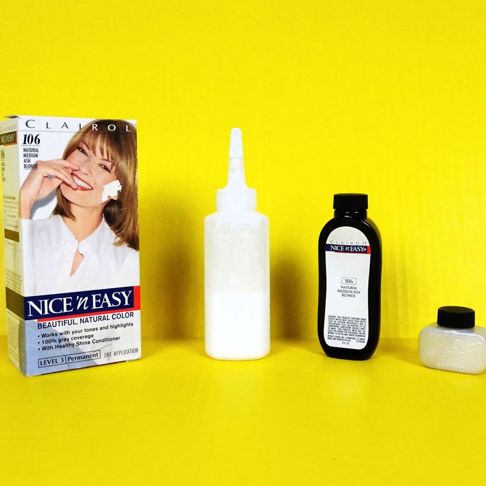 Clairol Nice ‘n Easy Natural Permanent Hair Color 106 Medium Ash Blond Original
